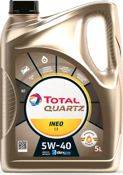Motorový olej TOTAL Quartz Ineo C3 5W-40 5 l
