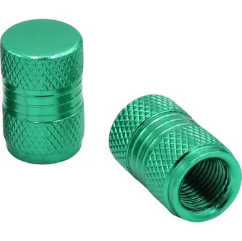 SEFIS čepičky ventilků na motorku zelená
