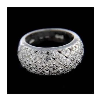 Prsten Stříbrný prsten s kamenem