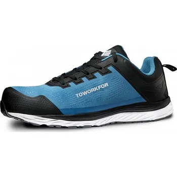 Pracovní obuv Bezpečnostní polobotka TO WORK FOR SUPER SET BLUE S1P ESD, modrá 0201056599