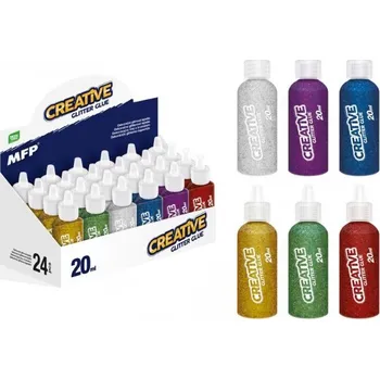 Glitrové lepidlo 20 ml zelená