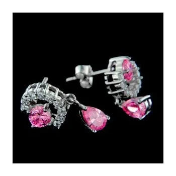 Náušnice Stříbrné náušnice na puzetu