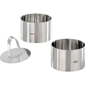 Nádoba na pečení Kruhové formy na předkrmy a dezerty - GEFU (Formička na dezert/předkrm FORMA - GEFU)
