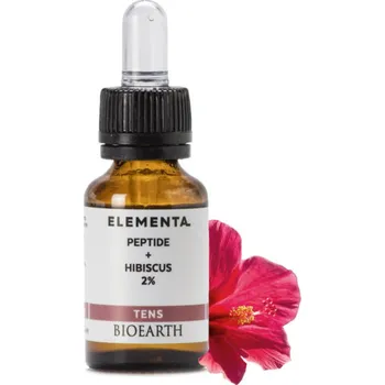 Pleťové sérum BIOEARTH Elementa sérum: eptidy a ibišek 2% 15ml
