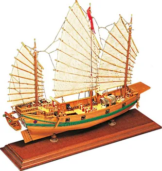 Plastikový model Amati Čínská džunka 1:100 kit