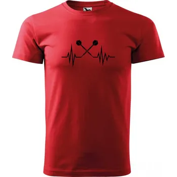 Malfini Triko s potiskem - Kardio - red - L