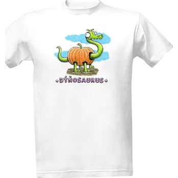 Tričko s potiskem Dýňosaurus pánské