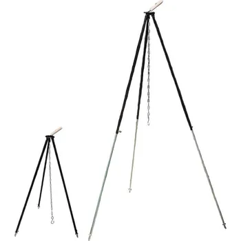 Kempingové nádobí Trojnožka teleskopická ke kotlíkům 70 až 110 cm
