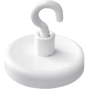 Dekorativní magnet SOLLAU Feritová magnetická čočka s háčkem 25 +0.1/-0.1 mm mm