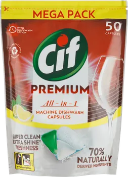 Tableta do myčky Cif Premium Lemon 50 ks