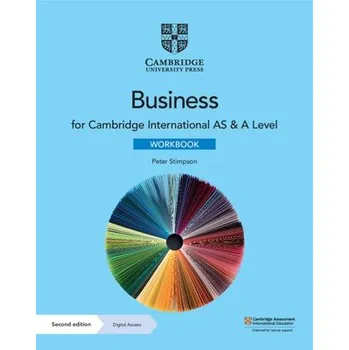 Cizí jazyk Cambridge International AS & A Level Business Workbook with Digital Access (2 Years) - Stimpson, Peter