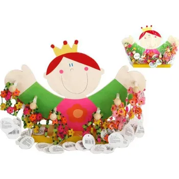 Dřevěná hračka DŘEVO Náramek 4druhy (dřevěná hračka)