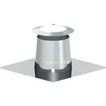 Komíny CZ Průchodka nerezového komínu pro plochou střechu s límcem 160-32,5