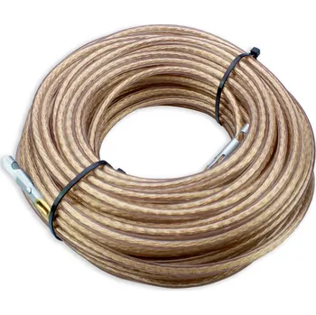 Ocelové celní lanko s koncovkami 6 mm, délka 34,5 metrů