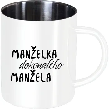 Nerezový hrnek Manželka dokonalého manžela