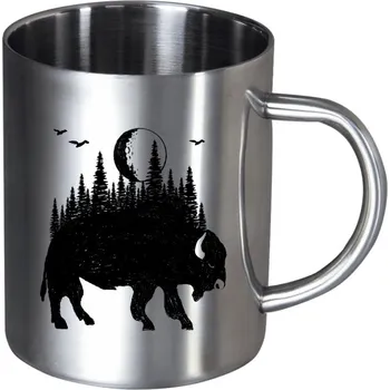 Nerezový hrnek Bizon