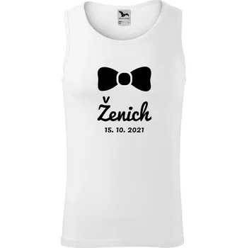 Pánské tílko Pánské tílko Malfini Core Ženich s datem