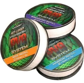 PVA Náhradní PVA Punčocha Gardner Micromesh Refill 7m Standard 25mm