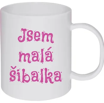 Hrnek 330 ml - plastový Jsem malá šibalka