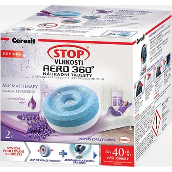 Ceresit Stop Vlhkosti Aero 360° levandule, 2 x 450 g