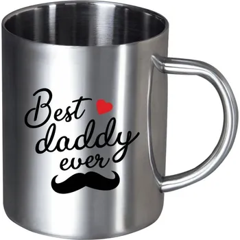 Nerezový hrnek Best daddy ever