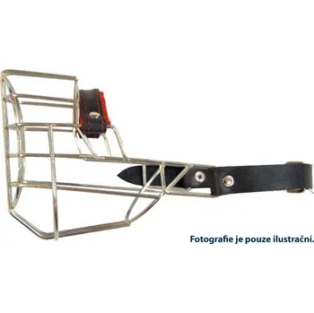 Náhubek pro psa Chopo Náhubek zinek / barex knírač malý FENA