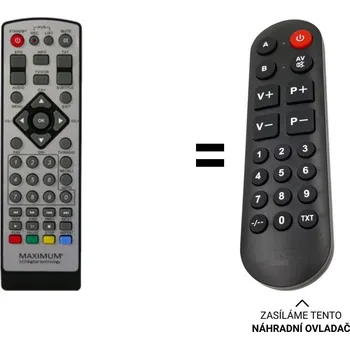 Strong SRT8100 SRT7002 náhradní dálkový ovladač pro seniory.