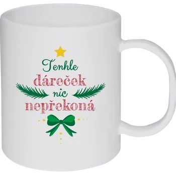Vánoční hrnek Tenhle dáreček nic nepřekoná