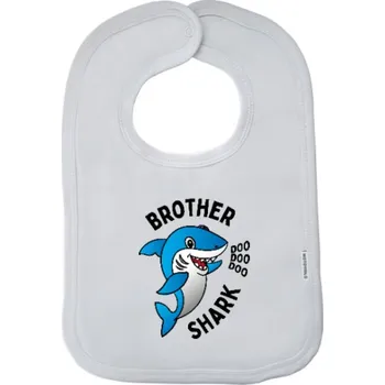 Bryndák Dětský bryndák New Baby Brother Shark