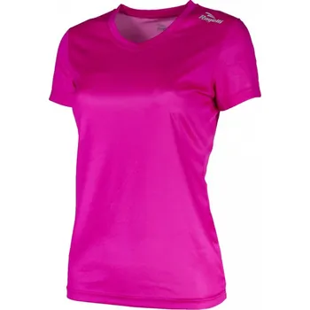 Cyklistické oblečení TRIKO KRÁTKÉ DÁMSKÉ ROGELLI PROMOTION REFLEXNÍ RŮŽOVÉ Varianta: M