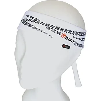 Čelenka INFIT Fitness vázací čelenka bílá INFIT one size Leguán