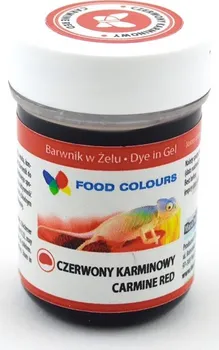 Potravinářské barvivo Food Colours Gelová barva 35 g karmínově červená