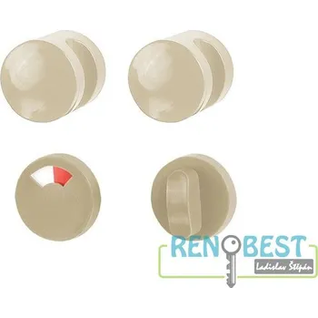 Knoflík HOLAR Knoflík s WC uzamykáním H 02 Barva: béžová