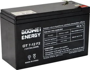 Záložní baterie Goowei OT7-12L