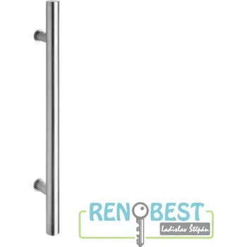 Dveřní kování ROSTEX Dveřní madlo OMEGA 800/600 Povrchová úprava: nerez mat