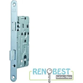 zadlabací zámek ASSA ABLOY Zámek zadlabací 190/140 vložkový Rozteč: 72 mm, Provedení: pravé, Rozměr: čelo 20 mm