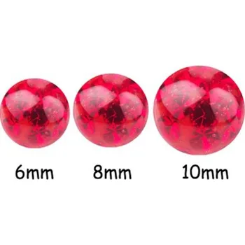 Piercing Šperky4U Náhradní kulička s krystaly Swarovski® 5 mm, závit 1,6 mm, SIAM - ND01023-05-R