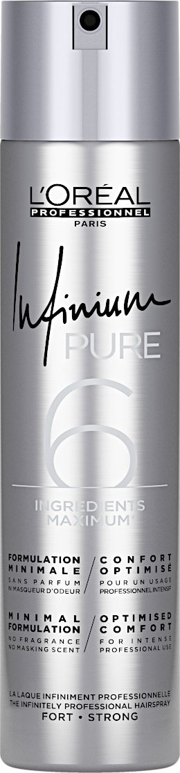 Lak na vlasy se silnou fixací Loréal Professionnel Infinium Pure Strong - 300 ml - L’Oréal Professionnel + dárek zdarma