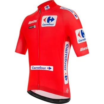 cyklistický dres Santini La Vuelta 2021 dres Red