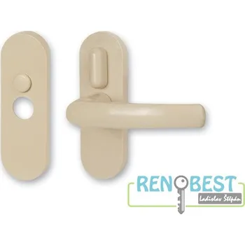 Dveřní kování HOLAR Klika KLASIK K 06 mezipokojová Barva: černá