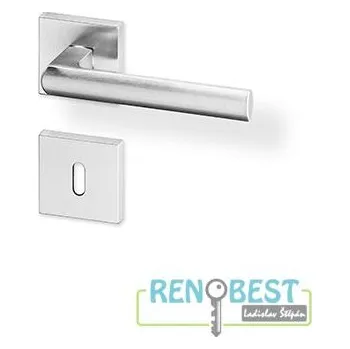 Dveřní kování AC-T Dveřní kování UNICA R HR efekt nerez KK Provedení: pro vložku - PZ, Povrchová úprava: nerez