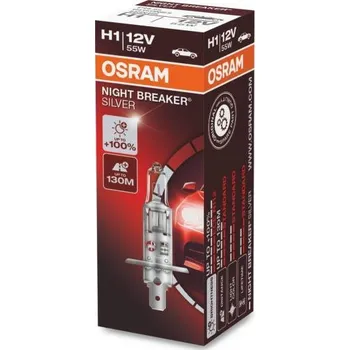 Autodoplněk Žárovka OSRAM H1 12V 55W P14.5s NBS +100%