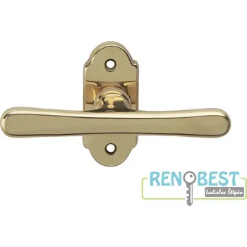 Okenní klika AC-T Okenní kování ALT WIEN oliva malá mosaz Povrchová úprava: mosaz