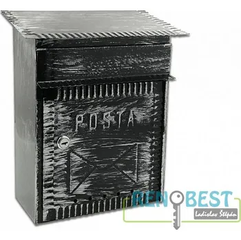 Poštovní schránka SATOS Poštovní schránka ROMAN černá Barevné provedení: černá