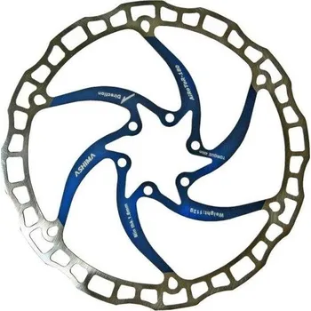 Brzda na kolo Ashima brzdový kotouč ARO-08 160 mm (modrá)