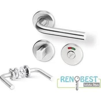 AC-T Objektové kování Lida R T03 nerez WC