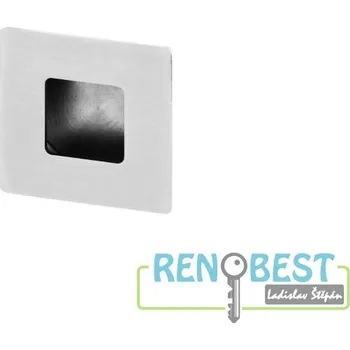 Stavebniny AC-T Mušle CTV na posuv. dveře nerez 50x50mm Povrchová úprava: nerez