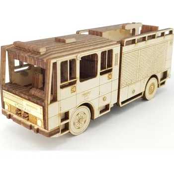 autíčko VRKY - sběratelské modely CAS K 25 LIAZ 101 1:64 hasičské auto