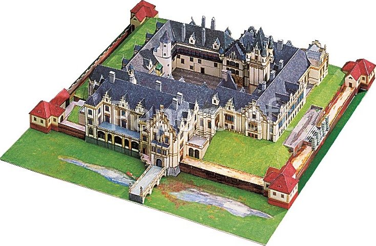 Papírový model - Zámek Grafenegg (72429) - 107000100