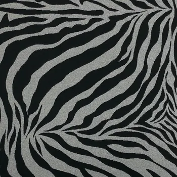 Dekorační látka šedo-černá zebra, š.275